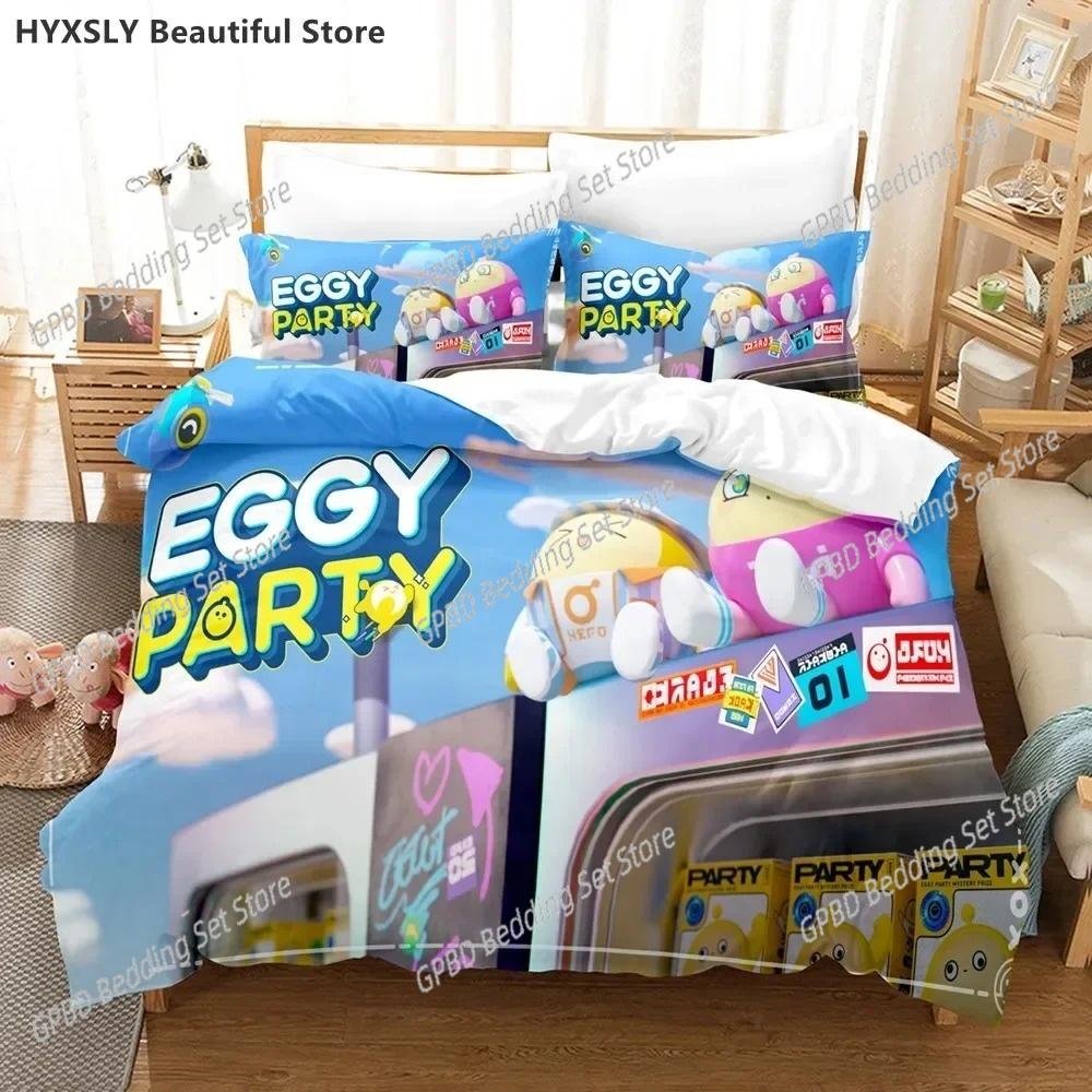 Comforter Eggy Party Bedding Set For Bedroom Soft Modern S Comefortable Kids And