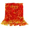 3D Hot Molten Rock Digital-printed Polyester Bedroom Velvet Flannel Cover Blanket Fleece Soft Sofa Cover Blankets for Beds