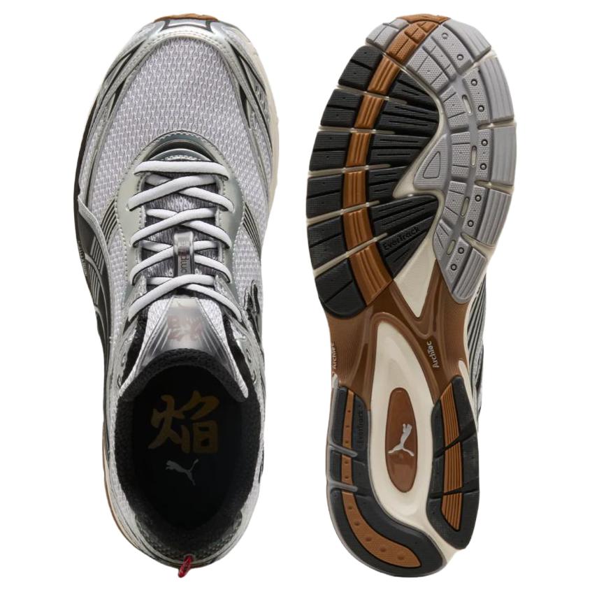 Puma Homura OG+ Matte Silver Black Unisex Sneakers 409125-02