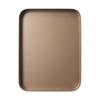 Bandeja Rectangular para Hornear Panes en Horno de Cocina con Recubrimiento Antiadherente