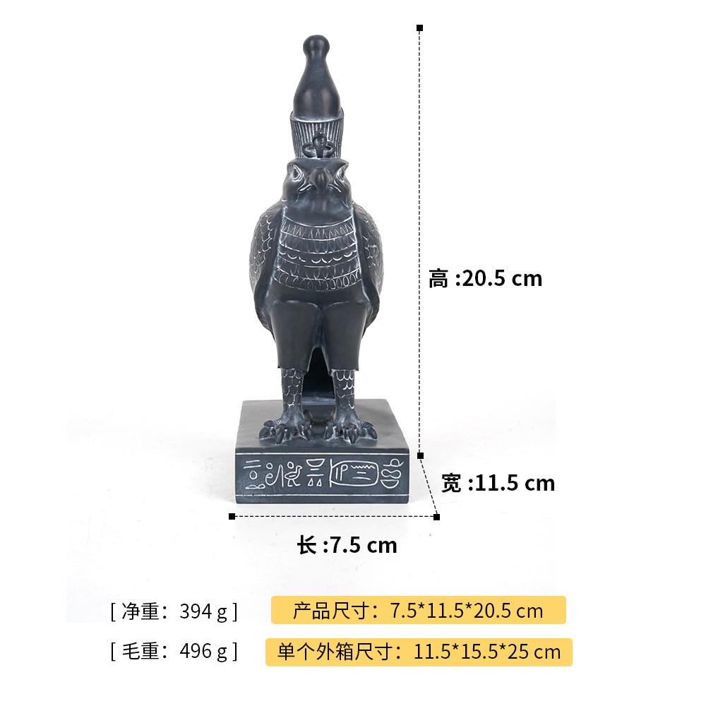 Egyptian Queen Sphinx Statue Indian Cultural Resin Desktop Decor Set Festive Atmosphere Home Decor Ideal Craft Gift