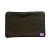 Hatayama Shoji Quilted Flannel 66202385 Throw, 70x100cm, Black, H70xW100cm,