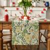 Blumenmuster Floraler Tischläufer Pastoraler Stil Tischdecke Tischdecke Heimdeko