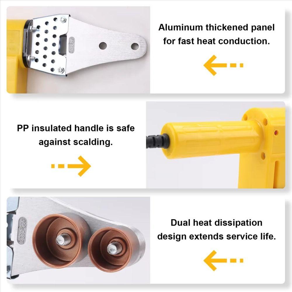 Constant Temperature Quick-Heat Welding Machine PPR Water Pipe Welding Machine Plumbing Works