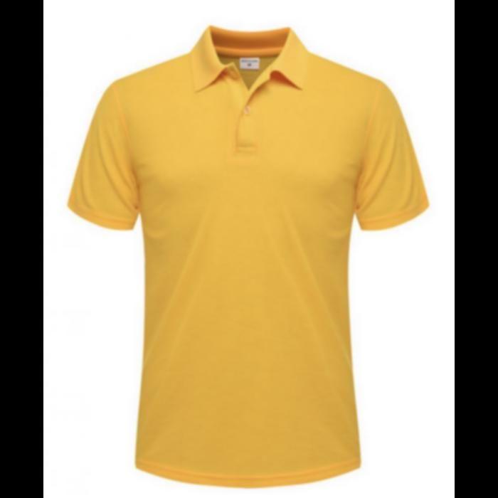 Men's Short-sleeved Polo Shirt ( Set of 3 ) Royal Blue – Yellow – Gray