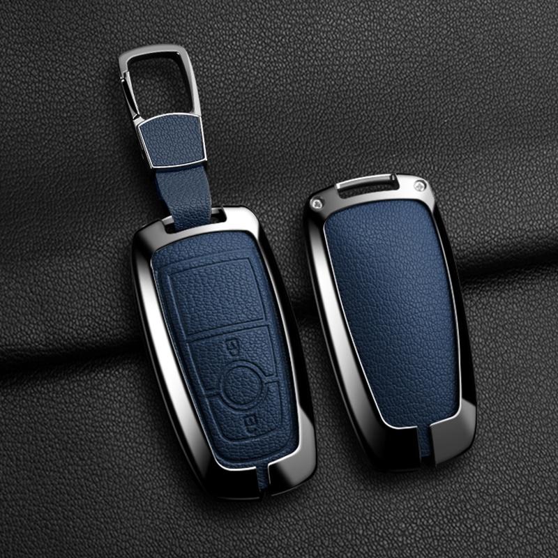Autoschlüsselabdeckung, Tasche für Lincoln Continental MKC MKZ MKX Navigator Z Nautilus Aviator Corsair 2017 2018 2019 2022 Schlüsselanhänger