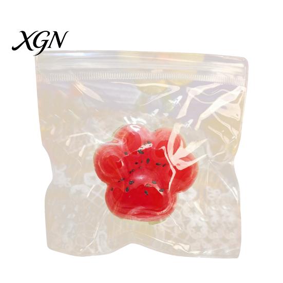 TPR Stress Ball Watermelon Dessert Squeeze Toy Anti-Anxiety Slow Rising Food Relaxation Fidget Sensory Pinch Summer Party Favors
