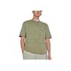 Jordan Solid Color Printed Number Casual Soft Straight Cut Round Neck Short Sleeve T-Shirt Men Tops Oil-Green HJ6542386