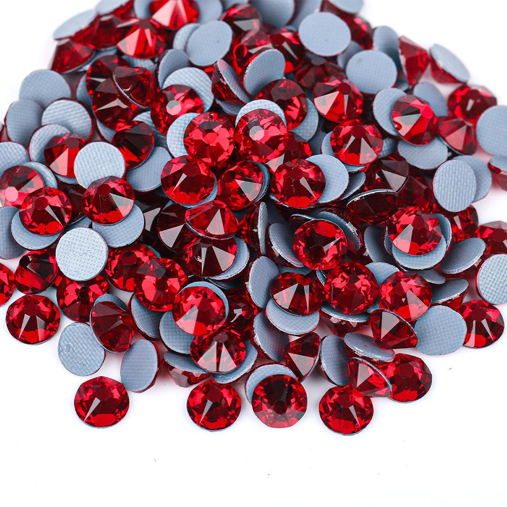 2088 16Cut Austrian Rhinestones Diamond Nail Art 3D DIY Mobile Phone Case ABS Hot-Fix Rubber Bottom Flats Glass Jewelry Shoes