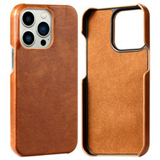 Drachenkopf-Hülle aus echtem Leder für Apple iPhone 14, 13 Pro, 12 Pro Max und 11