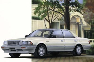 Aoshima Bunka Kyozai The Best Car GT Crown Royal Saloon G UZS131 1/24 No.04