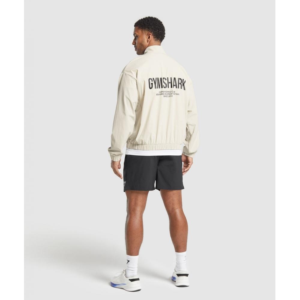 Gymshark Conditioning Club Track Jacket Pebble Grey A2c1d Gb7p