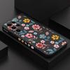 Flowerstalk Flower Phone Case For Samsung Galaxy S25 S24 S23 S22 S21 S20 Ultra FE S10 S10E Plus Note 20 Ultra Silicone Cover