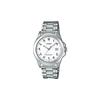 Serie ESTÁNDAR Reloj Retro Deportivo de Moda Movimiento de Cuarzo de Negocios Correa de Acero Inoxidable Reloj Japonés y Coreano Reloj para Hombre MTP-1215A-7B3DF