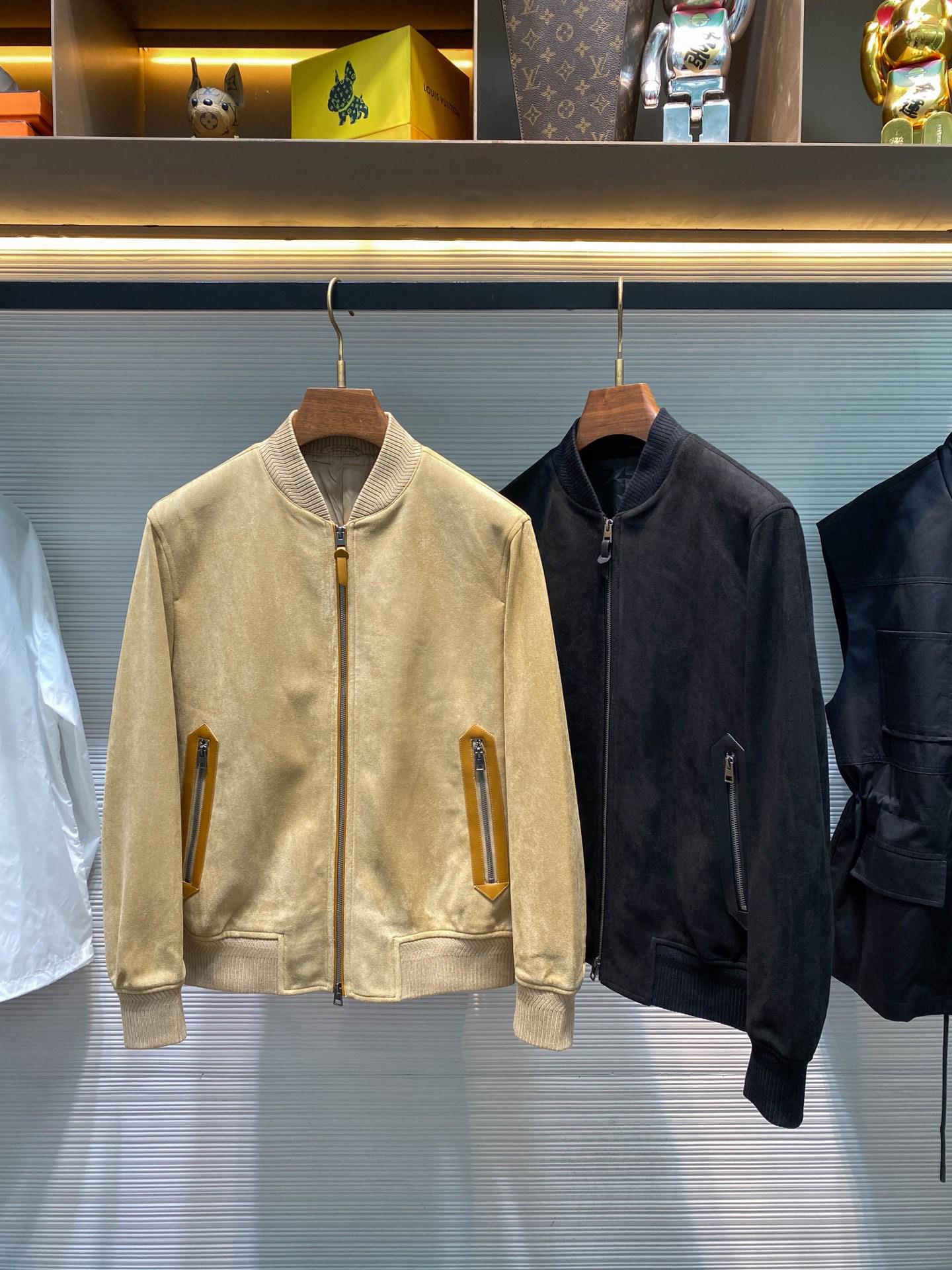 Men s Retro Pilot Jacket: Luxury Suede Baseball Collar for Spring/Autumn M чёрный