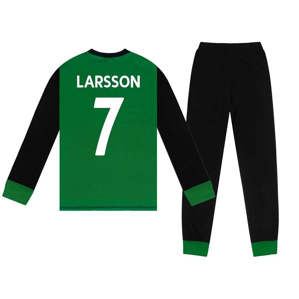 Celtic FC Boys Henrik Larsson 7 Long Pyjama Set