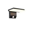 Rotatable LED Wall Light with Motion Sensor, Waterproof for Outdoor Courtyard and Garden