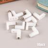 10Set Pcb Type Mounting Feet With Screws For Motherboard Fixed Host Fixing Feet L Right Angle Bracket Fixing Feet Fittings