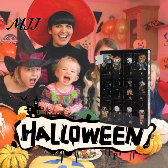 Halloween Gift for Friends Advent Calendar 2026, 24 Day Countdown Box, Spooky Daily Box Holiday Party Favor Kids Adults, Horror Themed
