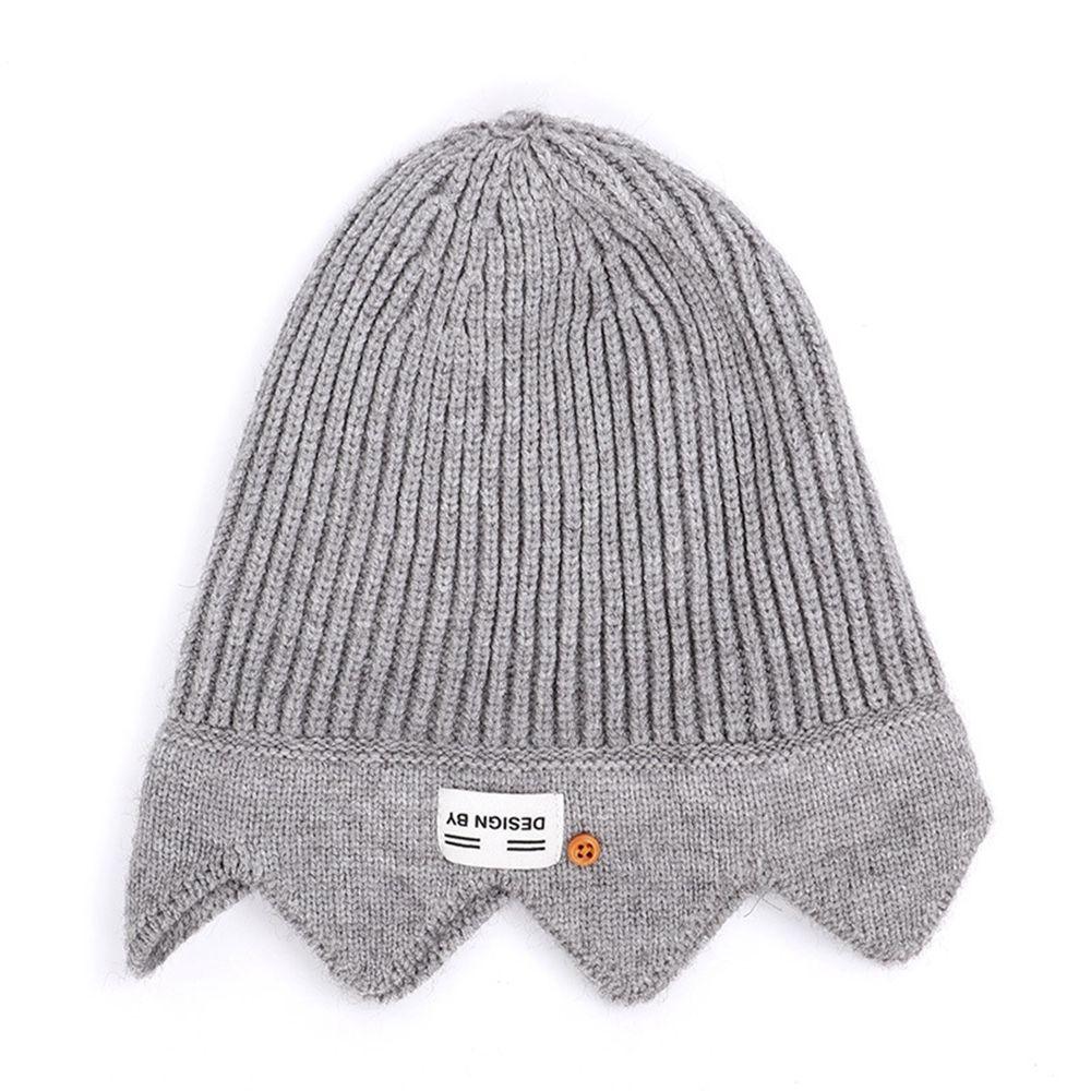 Simple Cosplay Crown Warm Ski Hats Skullies Korean Style Caps Knitted Hat Men Beanies Cap Wool Hat