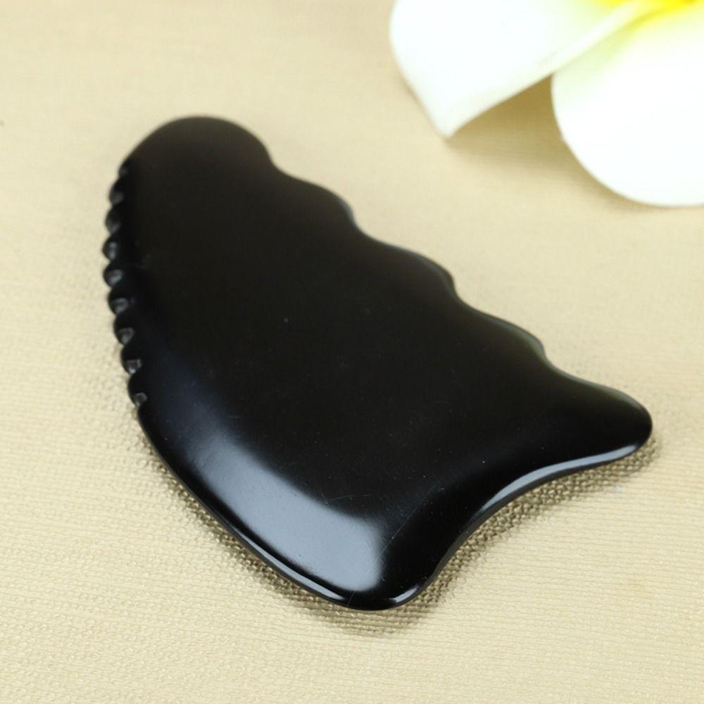 Neck Scraping Bian Stone Gua Sha Board Acupuncture Face Massager Relaxation Skin Care Tool  Girls