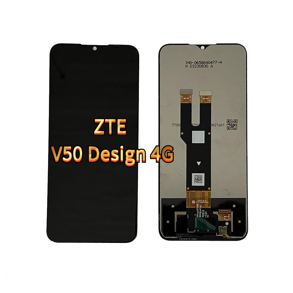 LCD Screen and Digitizer Full Assembly for ZTE V50 Design 4G;Black; + Tools