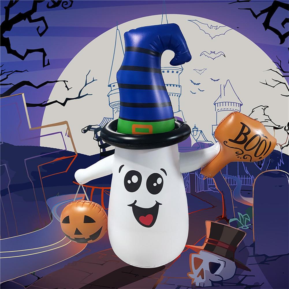 Halloween Inflatable Ghost With Remote Control RGB LED Lights Outdoor Kids Toys Halloween Decoration