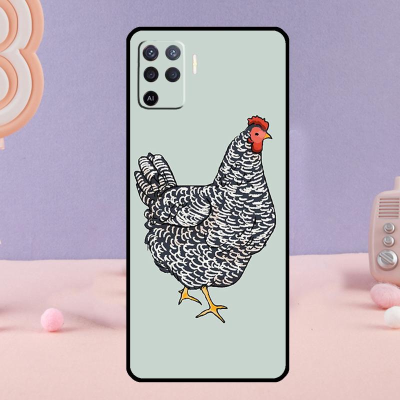 

Chubby Chicken Phone Case For Oppo A78 A98 A80 A40 A60 A18 A38 A58 A15 A17 A77 A74 A94 A54 A57S A16 A76 A96 OPPO A80 5G