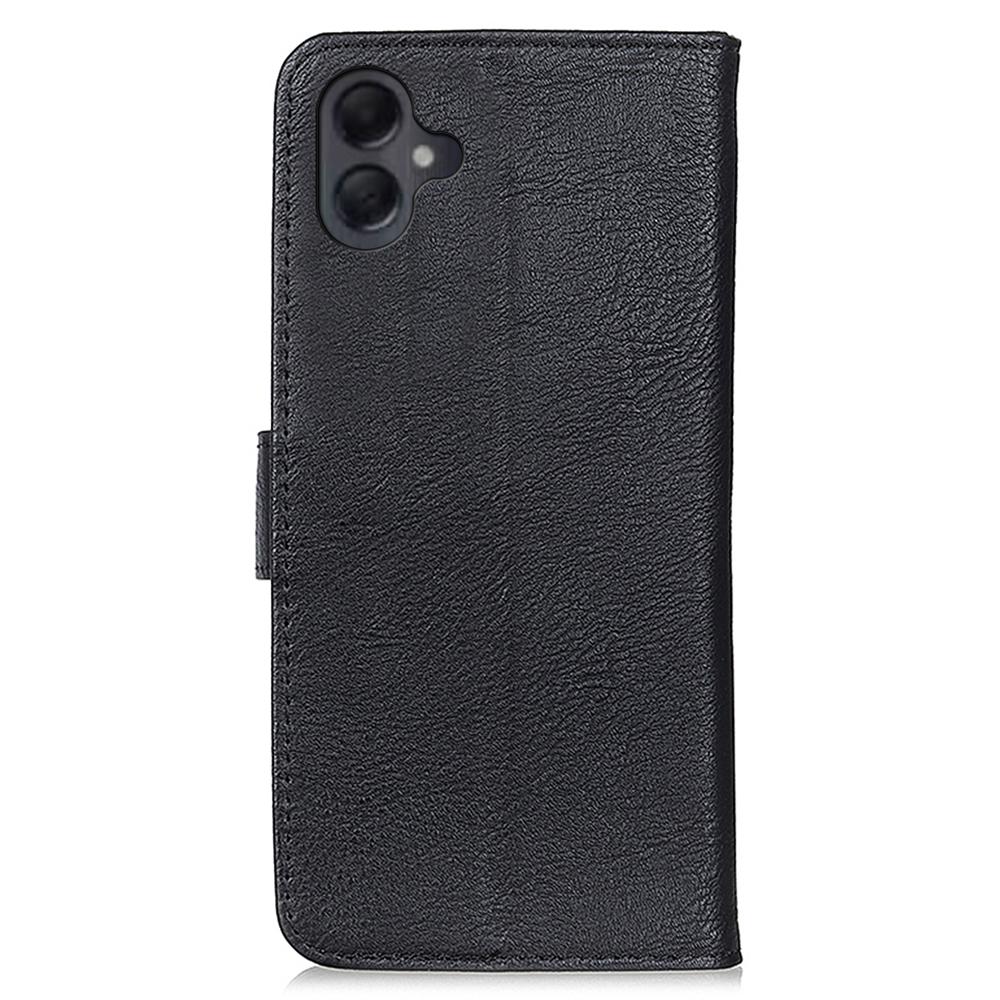 KHAZNEH For Samsung Galaxy A06 4G Wallet Case Cowhide Texture Leather Flip Phone Cover