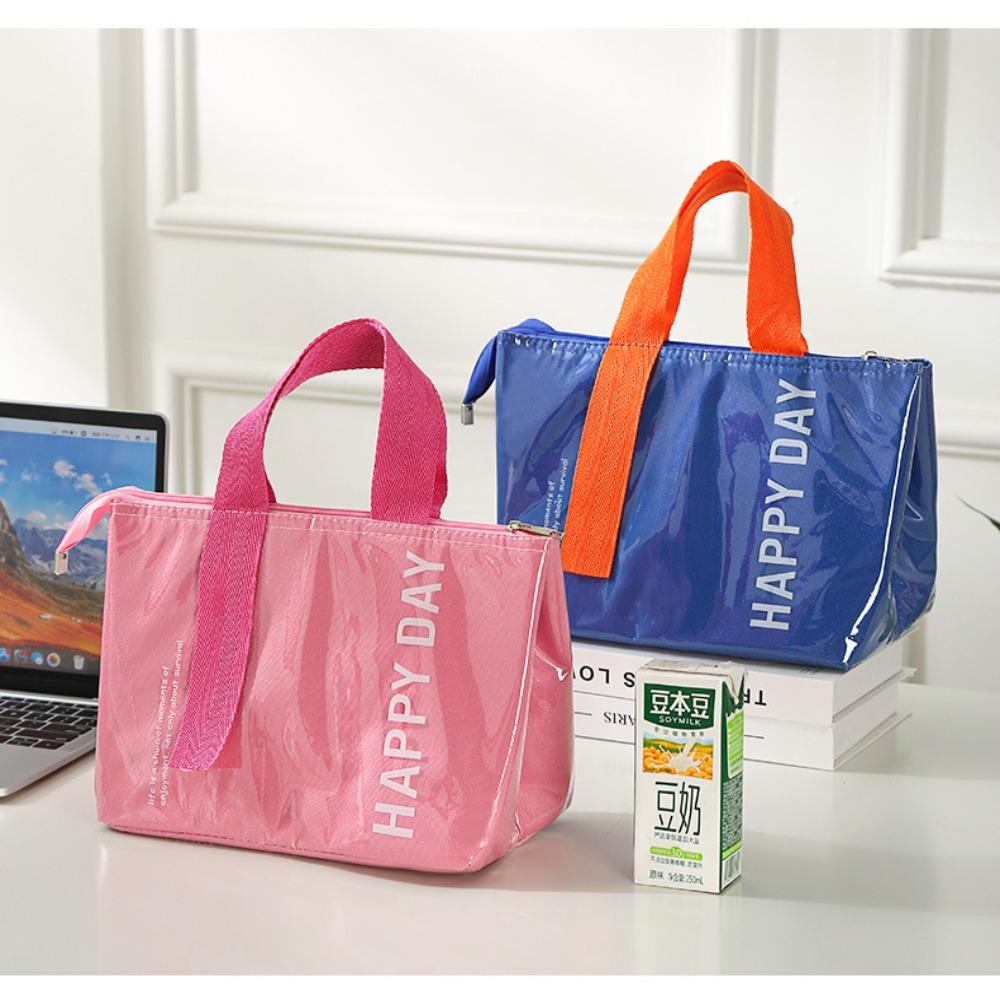 Large Opening Design Food Storage Bag Heat Preservation Lunch Box Bag Picnic Bag  Hiking