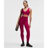 Lululemon Align  V Neck BrA  Light Support  A B Cup Berry rumBle
