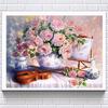 Diamond Painting Round Diamond Flower 5D DIY Diamond Embroidery Cross Stitch Painting Stickers