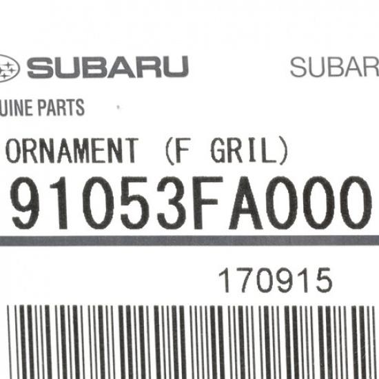 OEM 1993-2001 Subaru Impreza Front Center Grille Ornament Emblem NEW 91053FA000