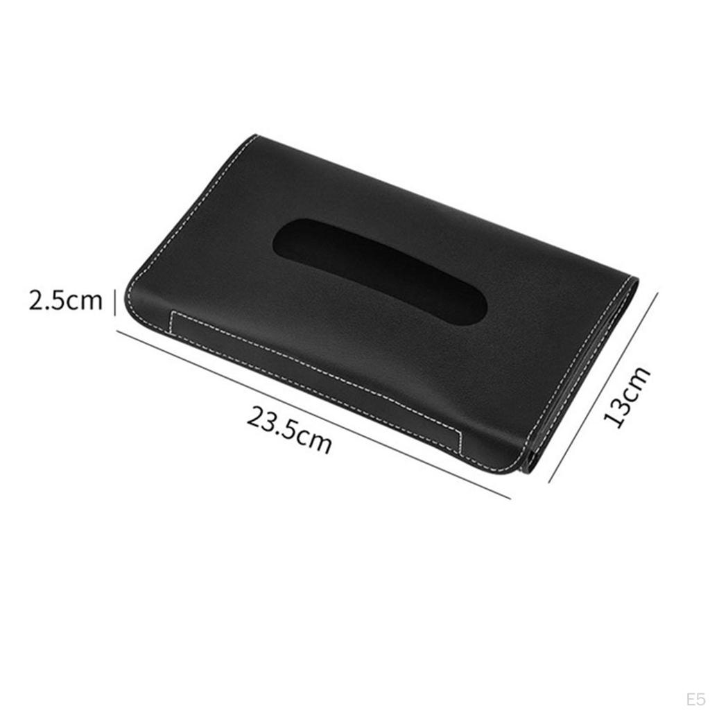 Tissue Box , Waterproof Napkin Holder Organizer Interior Paper Towel for Backseat Armrest