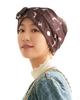 MY Medical Care Cat Free Hair Loss [KISS LIFE] Hat, Hat, Women's, Cute, Stylish, 100% Cotton, Pattern, Size, Cancer, Anti-cancer Drugs, (Brown)