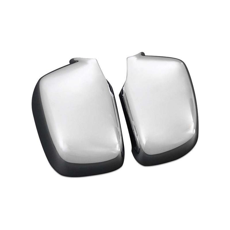 Car Rearview Accessories Door Mirror Cover For Isuzu D-max 2007-2011 Matte Black Chrome Silver Car Decoration Upgrade