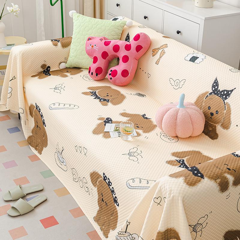 

Летнее полотенце с имитацией дивана, прохладное ощущение дофамина, универсальный чехол для дивана, пылезащитный чехол, цельный диван, большой тканевый чехол 200*130cm