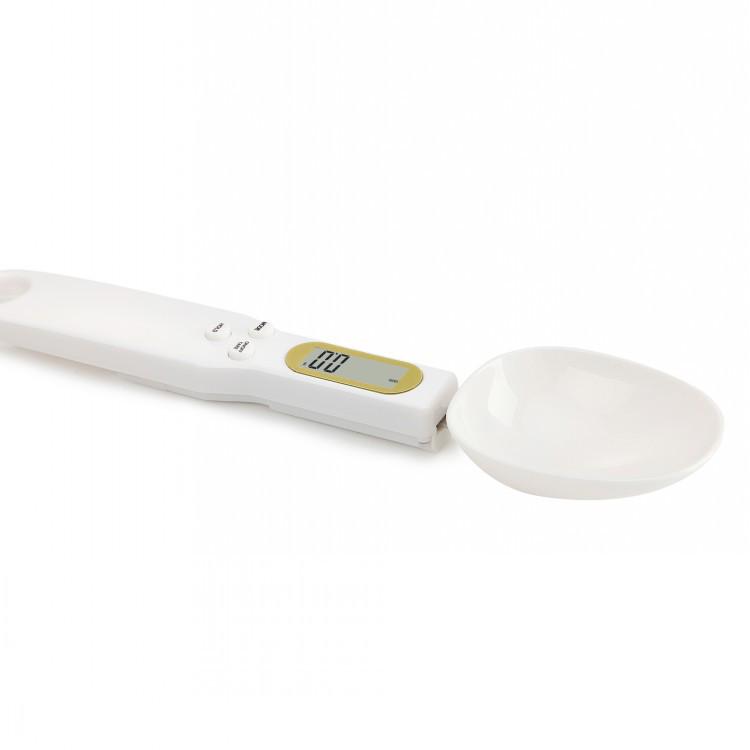 Mini 0.1g Electronic Kitchen Scale - Plastic Measuring Spoon for Food