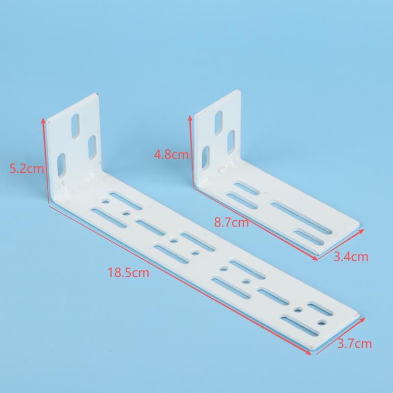 1/2Pcs High Quality Wall Bracket Hardware Accessories For Electronic Curtain Single/Double Rail Side Mount Bracket Track Poles·