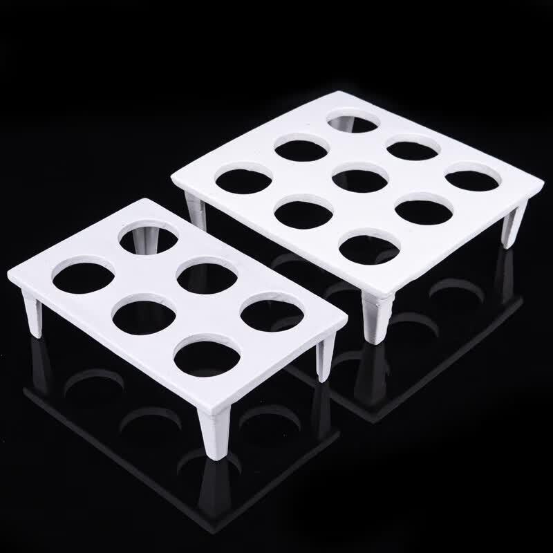 BYW-369 6-Hole Ceramic Crucible Rack