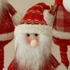 Christmas Retractable Standing Santa Snowman Reindeer Figurines Decorations