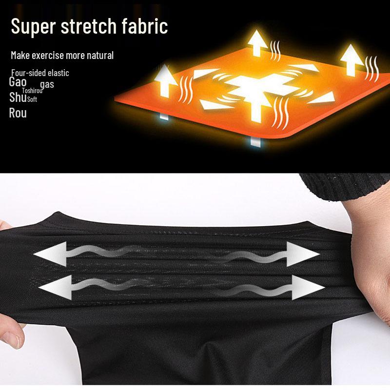 Kids and Men's Quick-Dry Sports Compression Suit Set - Long Sleeve Fitness Base Layer for Football & Basketball Training