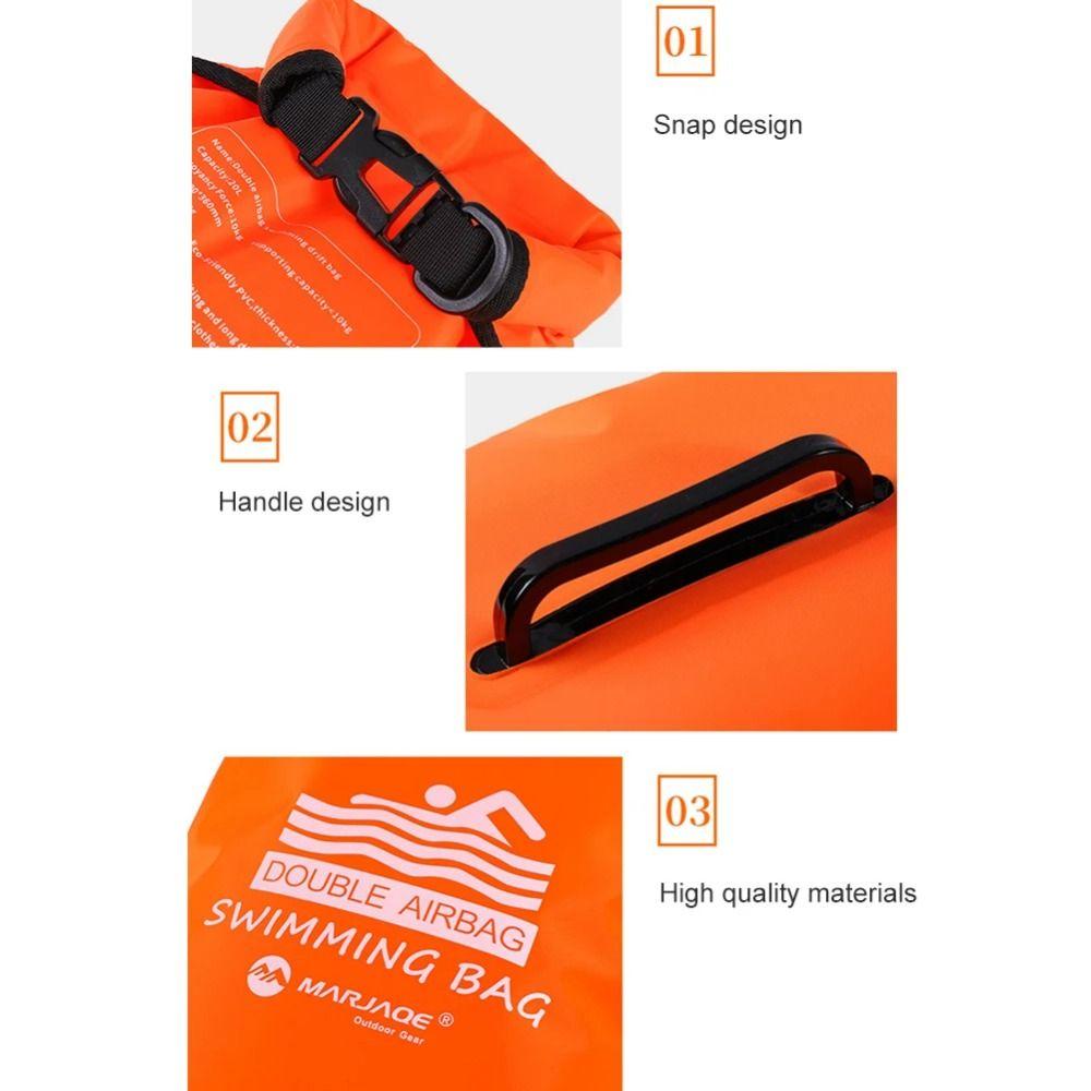 With Belt Water Separation Dry Bag Floating Bag Swimming Bag Swimming Waterproof Dry Bag  Swimming