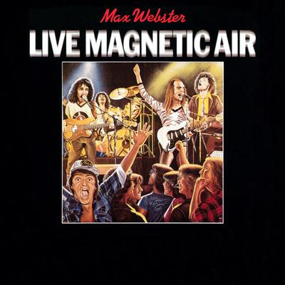 LP Record MAX WEBSTER  Live Magnetic Air ANR11019 Anthem 1979 Canada Rock Used