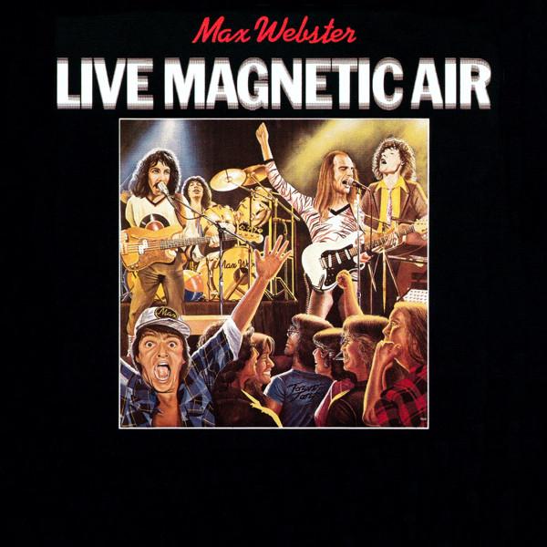 

LP Record MAX WEBSTER Live Magnetic Air ANR11019 Anthem 1979 Canada Rock Used