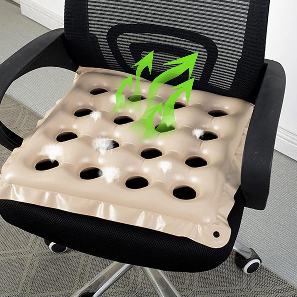 Inflatable Seat Cushions For Pressure Relief Waffle Cushions For Office Car