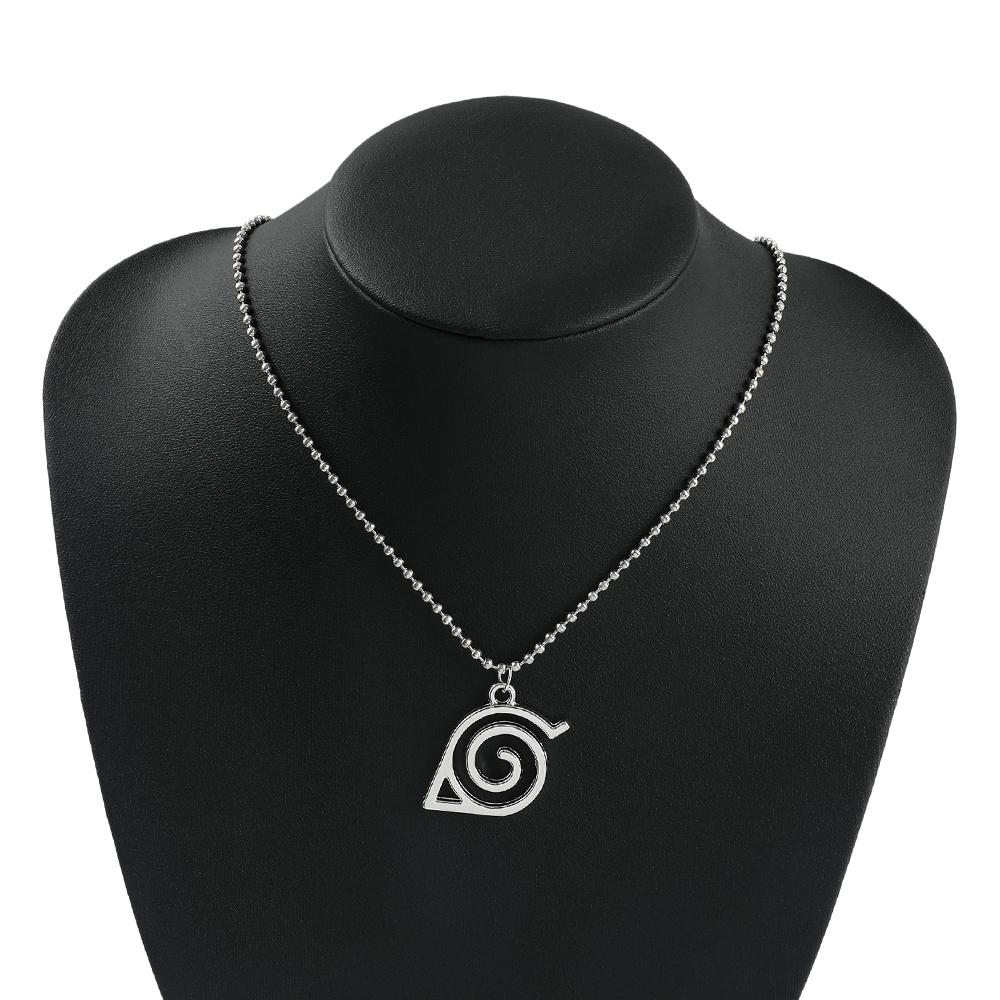 Japanese Anime Creative Birthday Gift for Boyfriend Necklace Silver Tone Chain Anime Pendant Jewelry for Cosplay Daily Wear