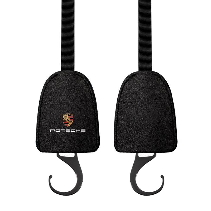 Auto Interior Organizers Hooks Car Back Seat Hook Headrest Hanger For Porsche Cayenne Panamera Macan Boxster 911 928 944 918 917