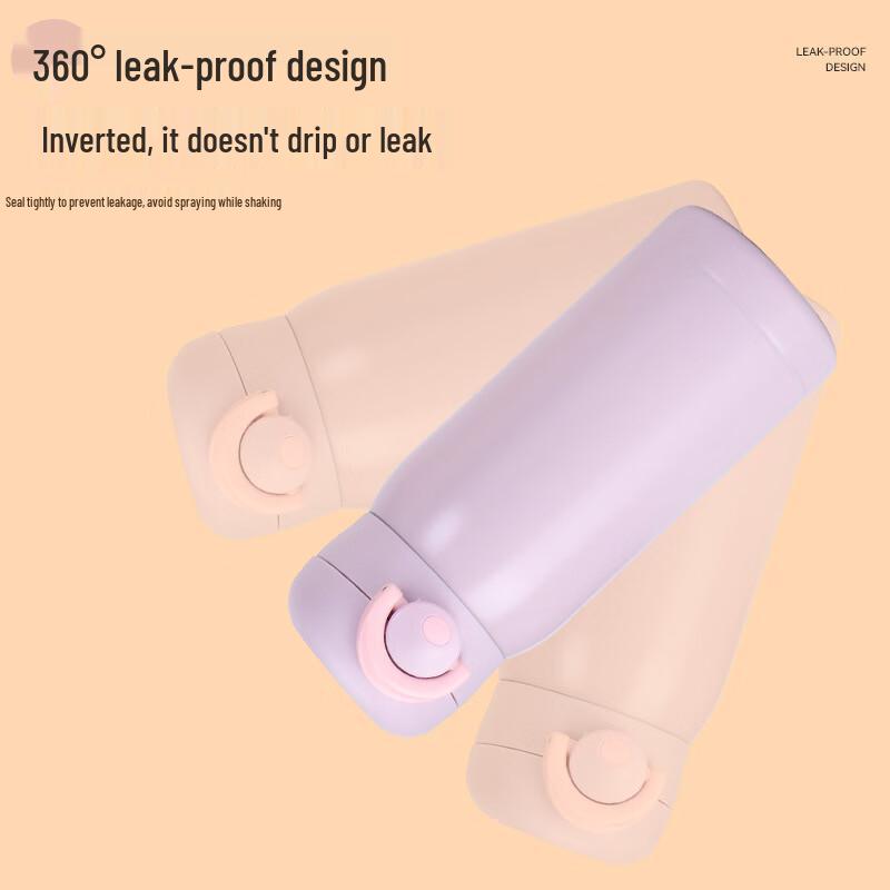 Heyu Xi 200ML Mini Pink Stainless Steel Insulated Bottle