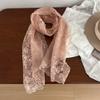 Korean Version Women's Lace Scarf Retro Female Headscarf Versatile Sunscreen Shawl
